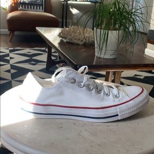 White Converse All-Stars